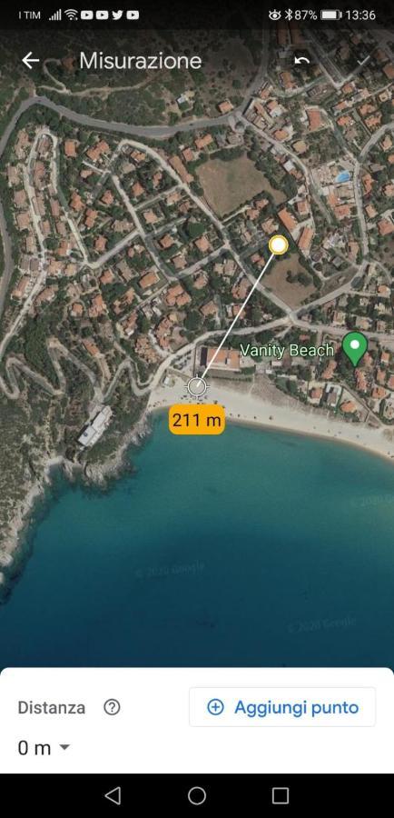 Villa Zita a mare Solanas Sardegna Esterno foto